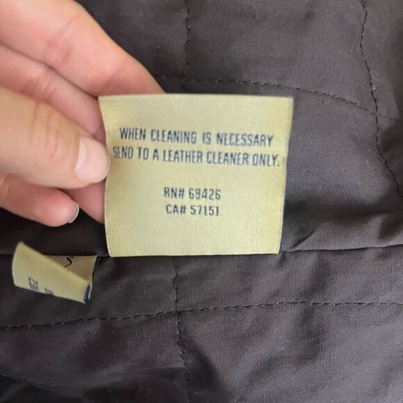 Wilson Men leather Jacket size Small - Picture 7 of 12